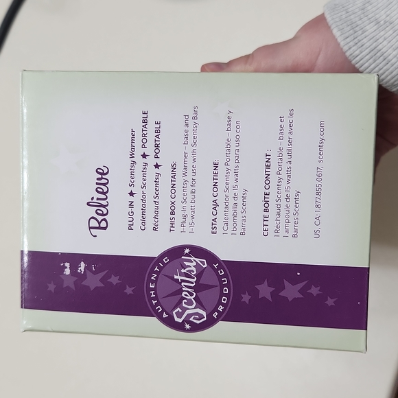 Believe nightlight Scentsy warmer, new in box - Picture 11 of 11
